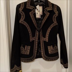 Embroidered Flamenco Jacket NWT